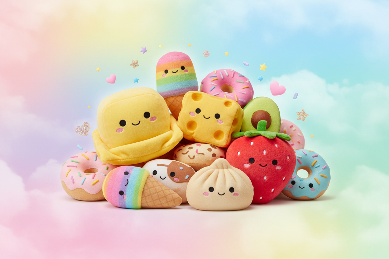 Food Squishies Banner